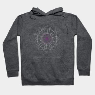 Asexual Pride Spirograph Hoodie